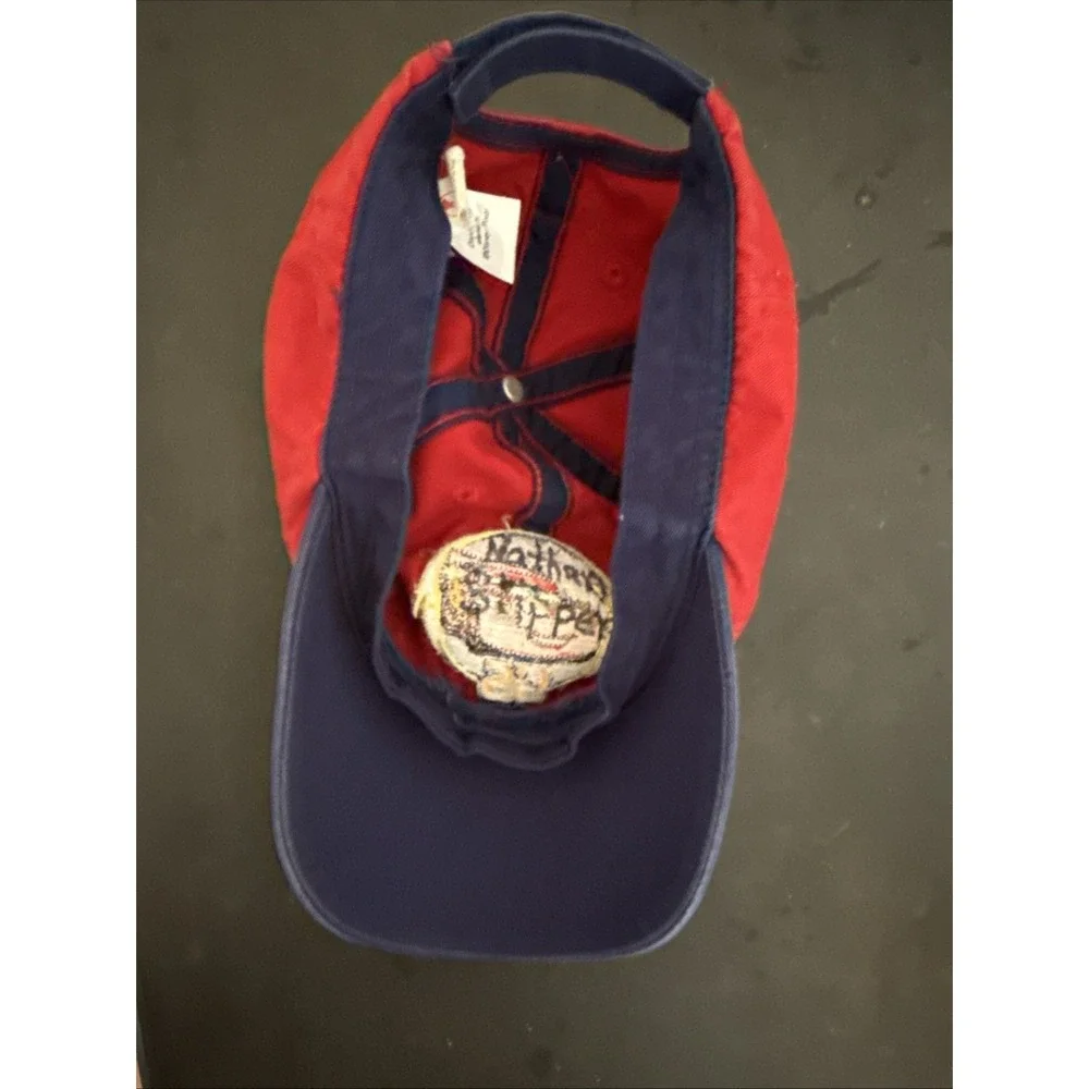 Disney Pixar Cars Boys‎ Hat Lightning McQueen Blue Gray Red Adjustable Cap XS